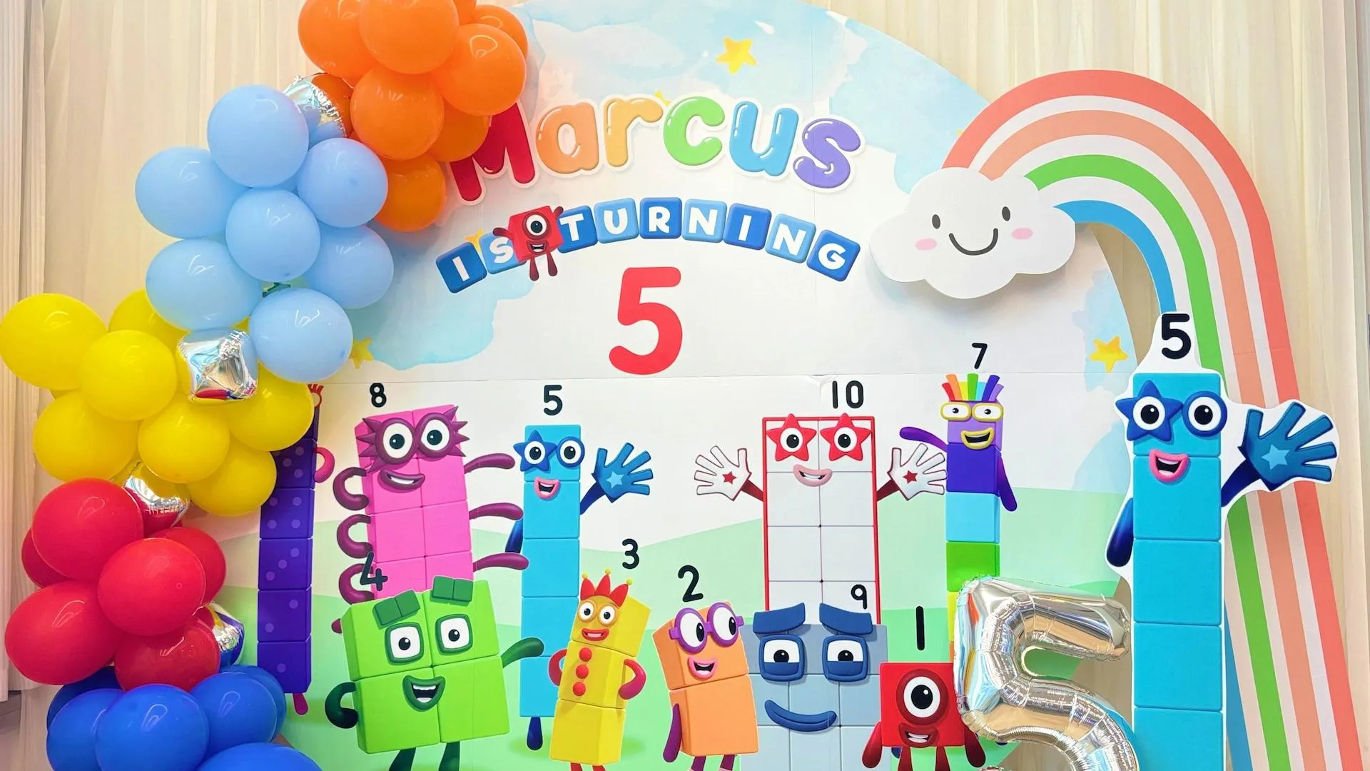 Kidstation themed party setup